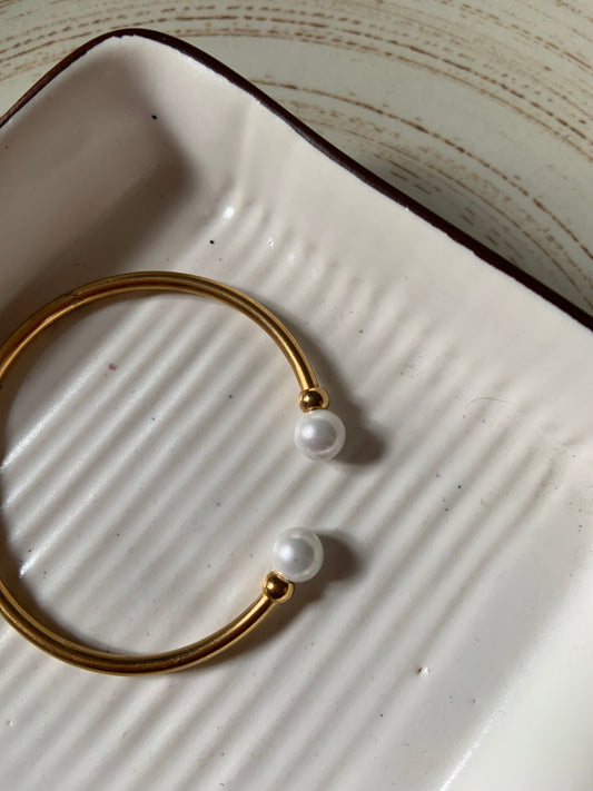 2 Pearl Bangle