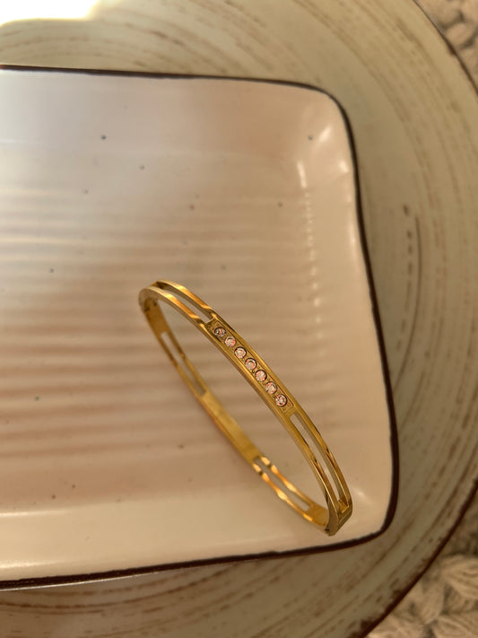 Amelia Zircon Bangles