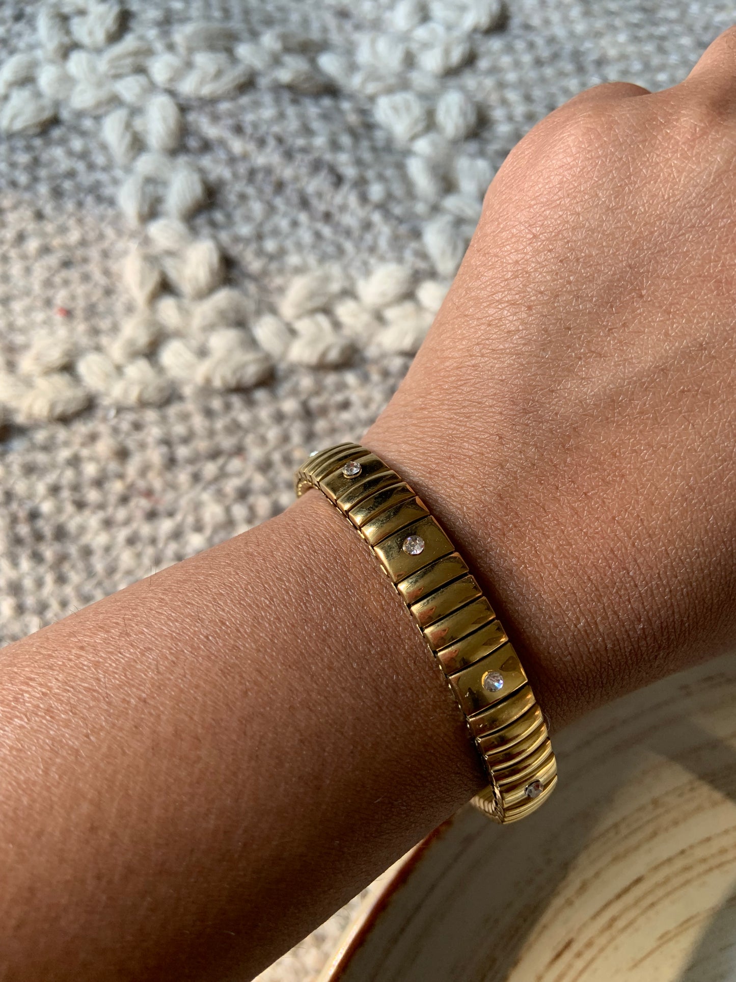 Stretchable Zircon Cute Band Bracelet