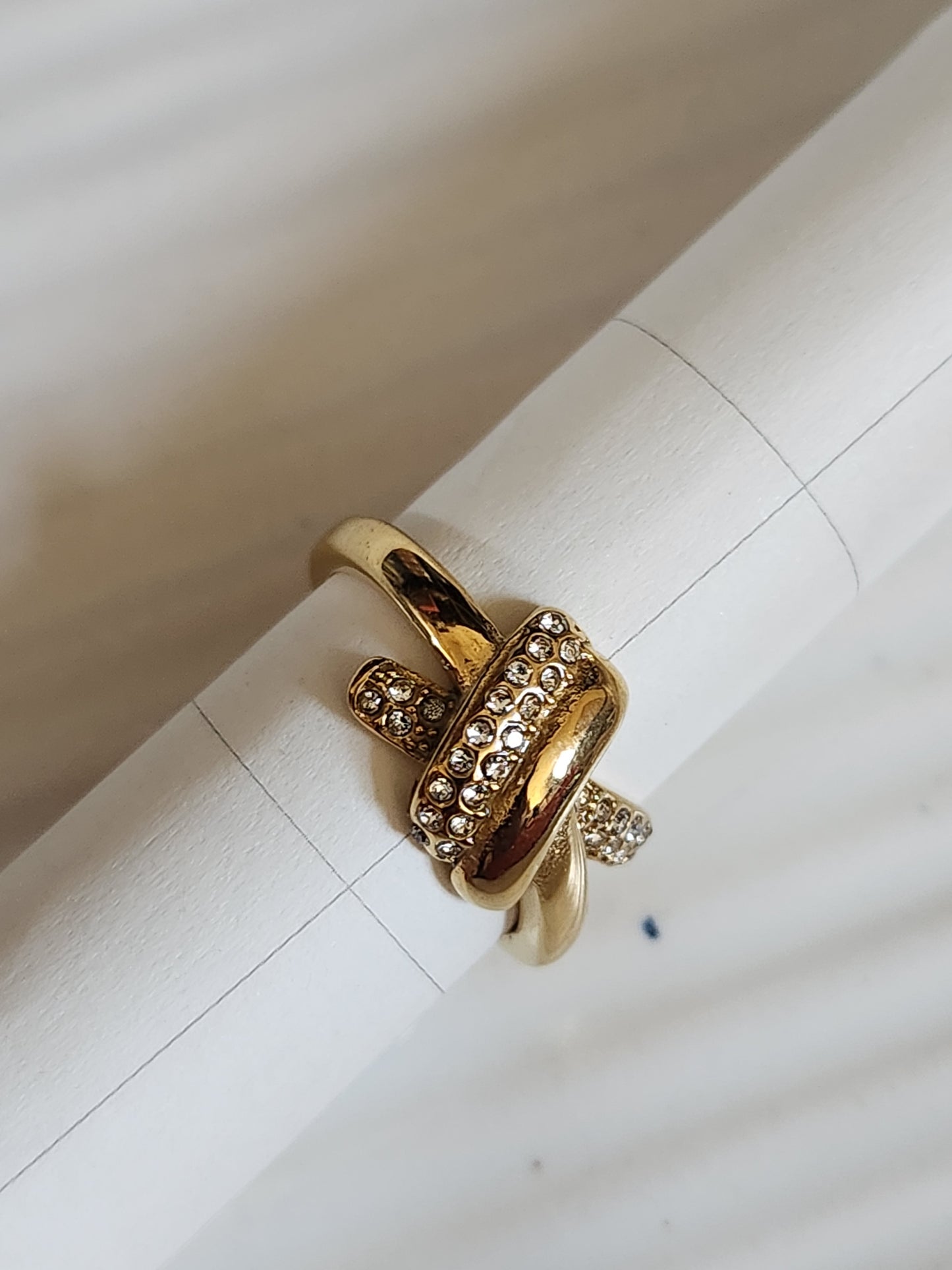 Not Chunky Zircon Rings