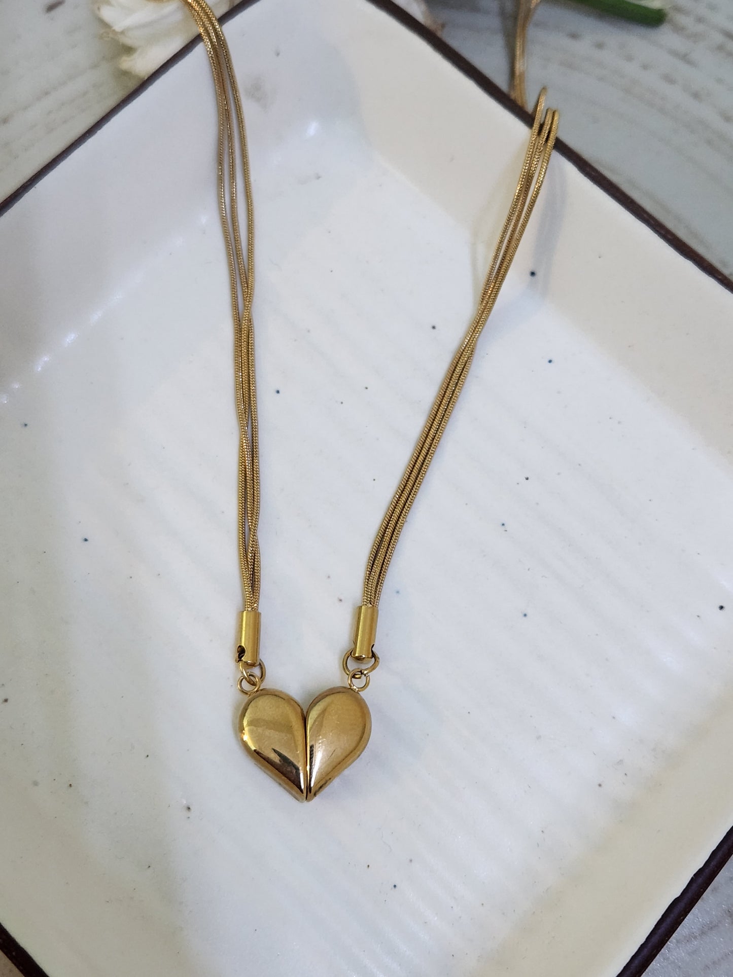 Magnetic Heart Necklace