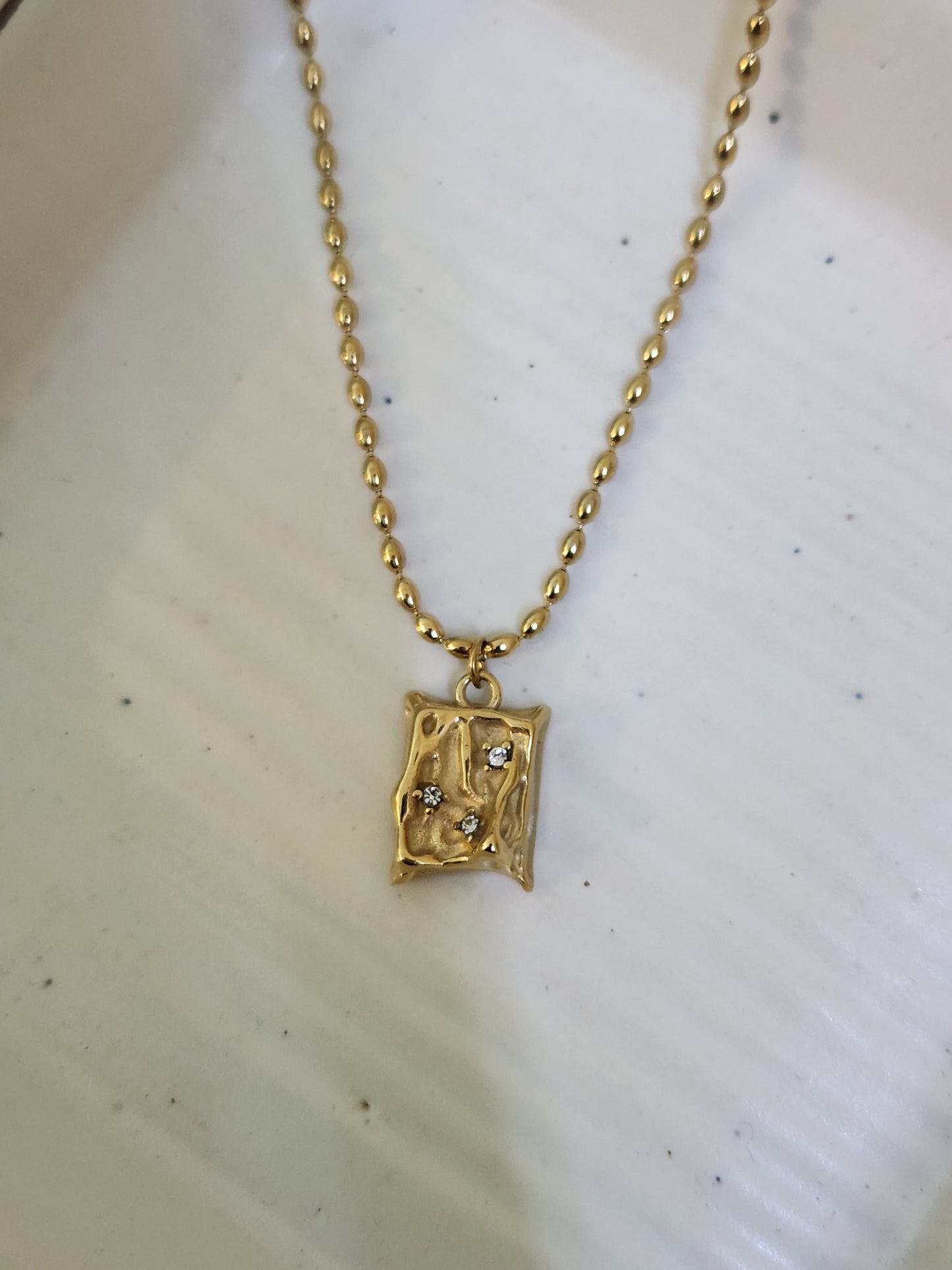 Mystic Zircon Faded Necklace