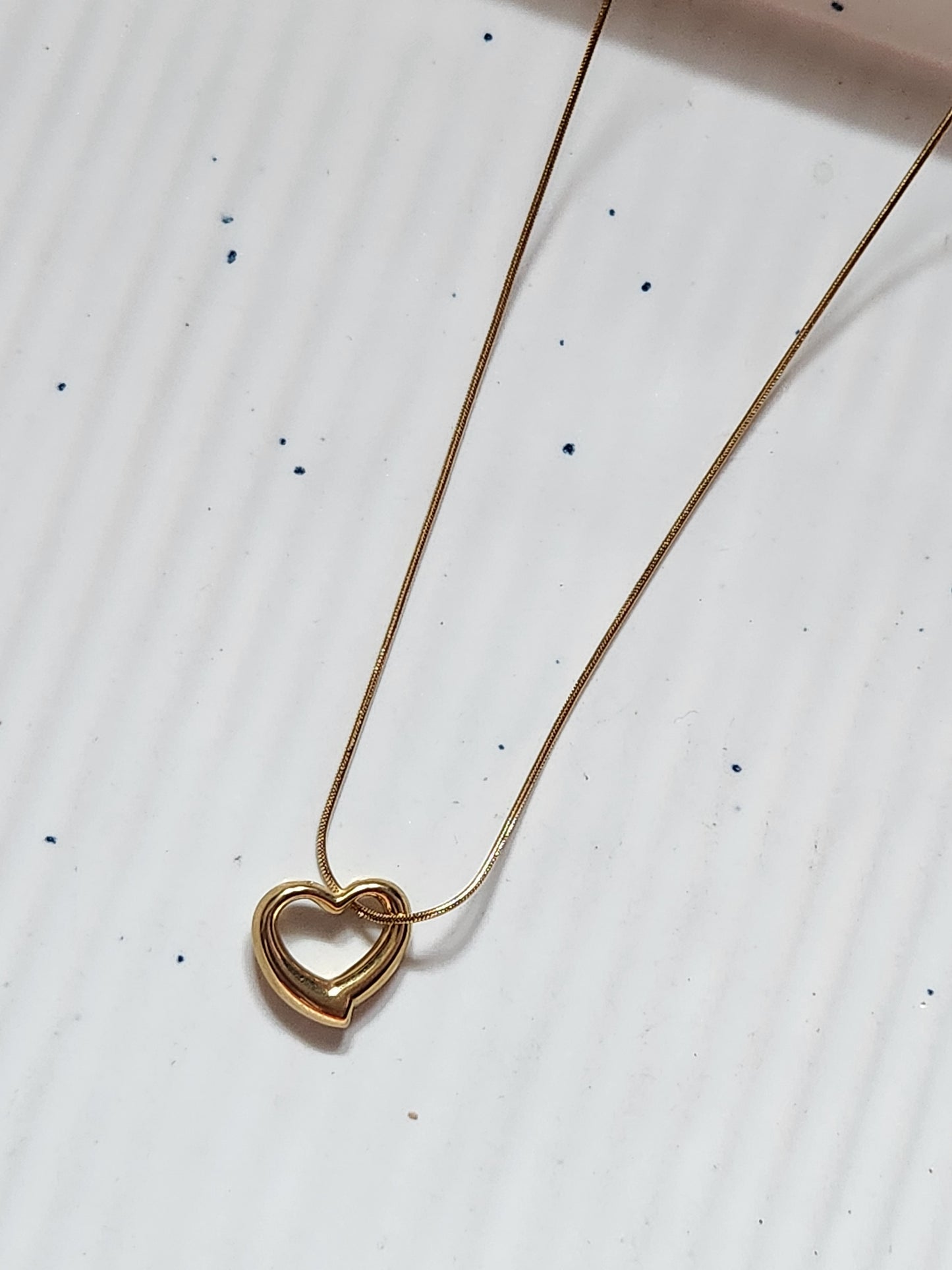 Heart & Love Necklace With Zircon Necklace