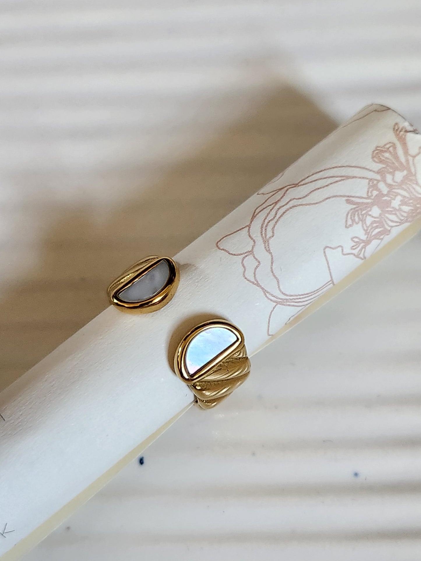 Chunky pearl Duo Band
