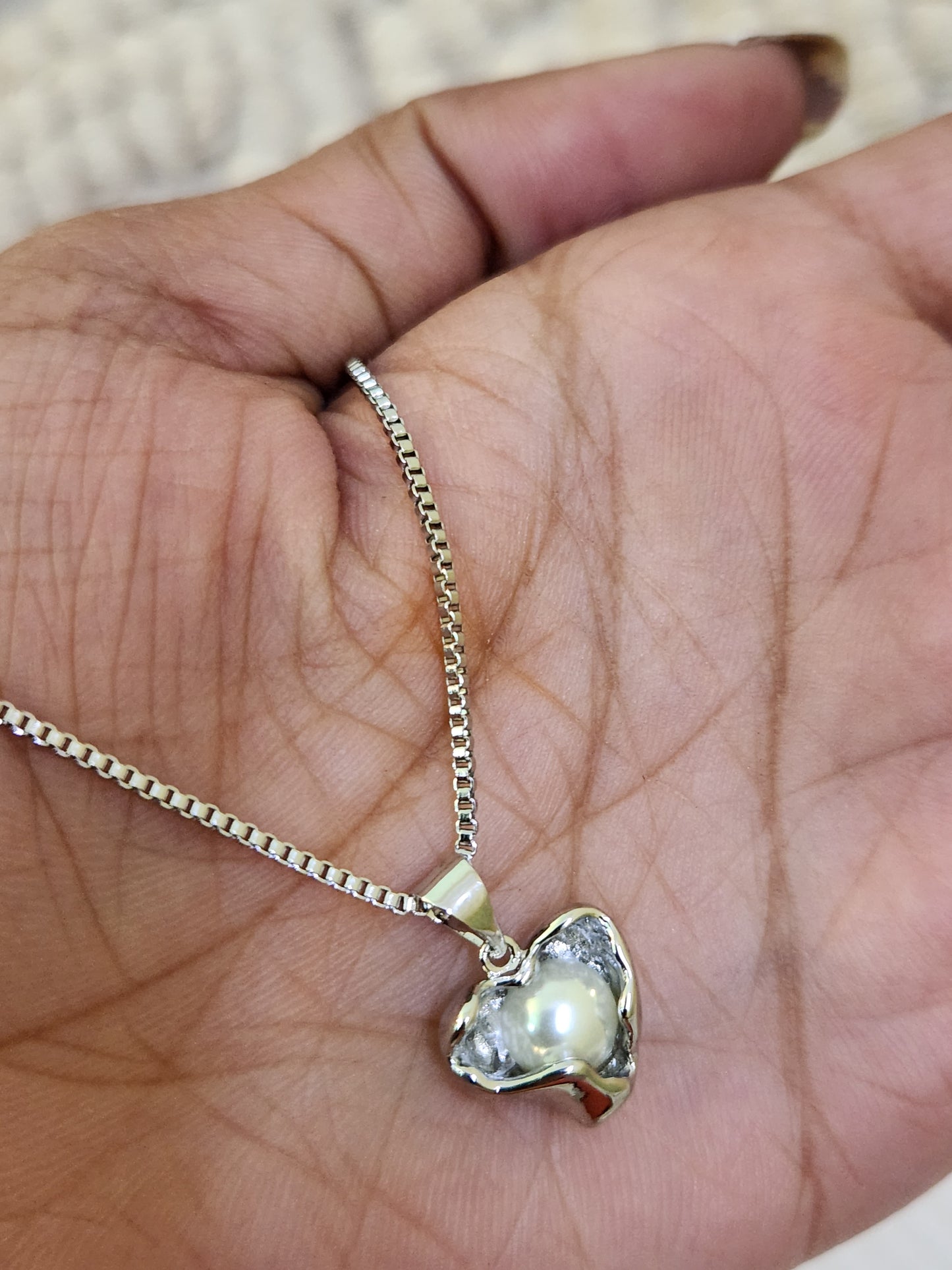 Hidden Pearl Necklace