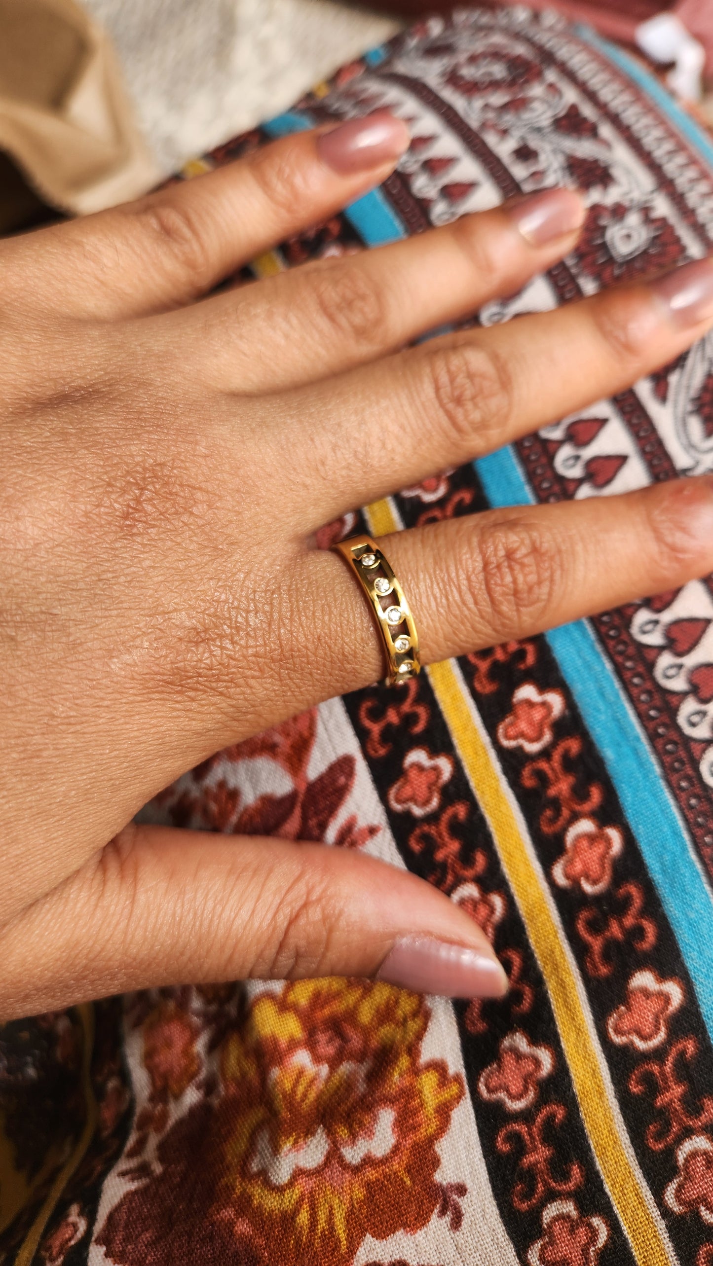 Beauty Zircon Band Ring