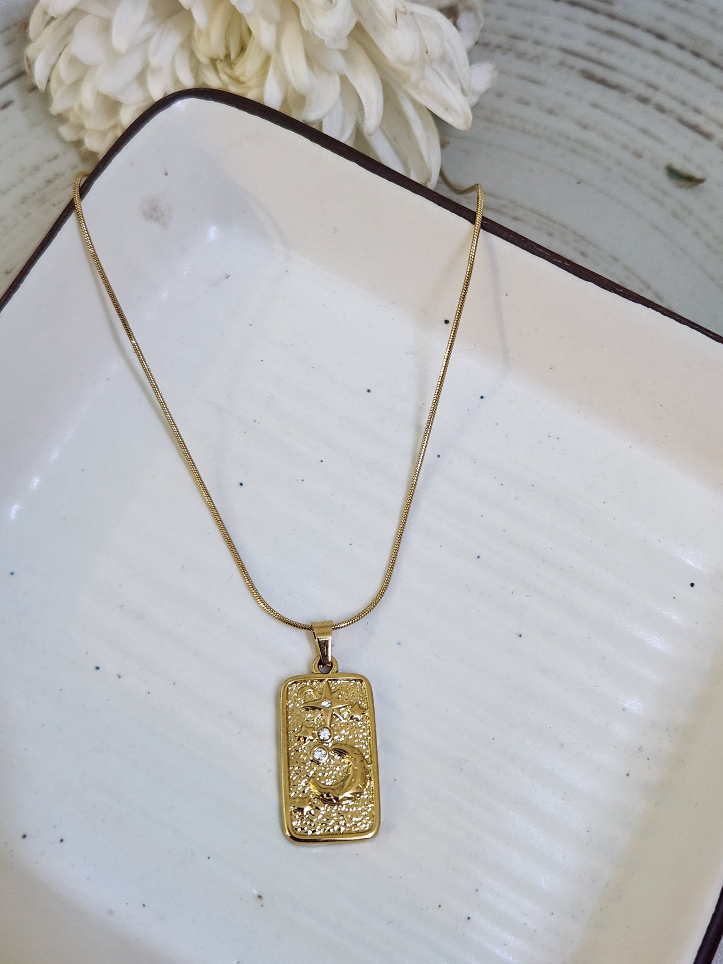 Night Sky Crystal Necklace With Zircon