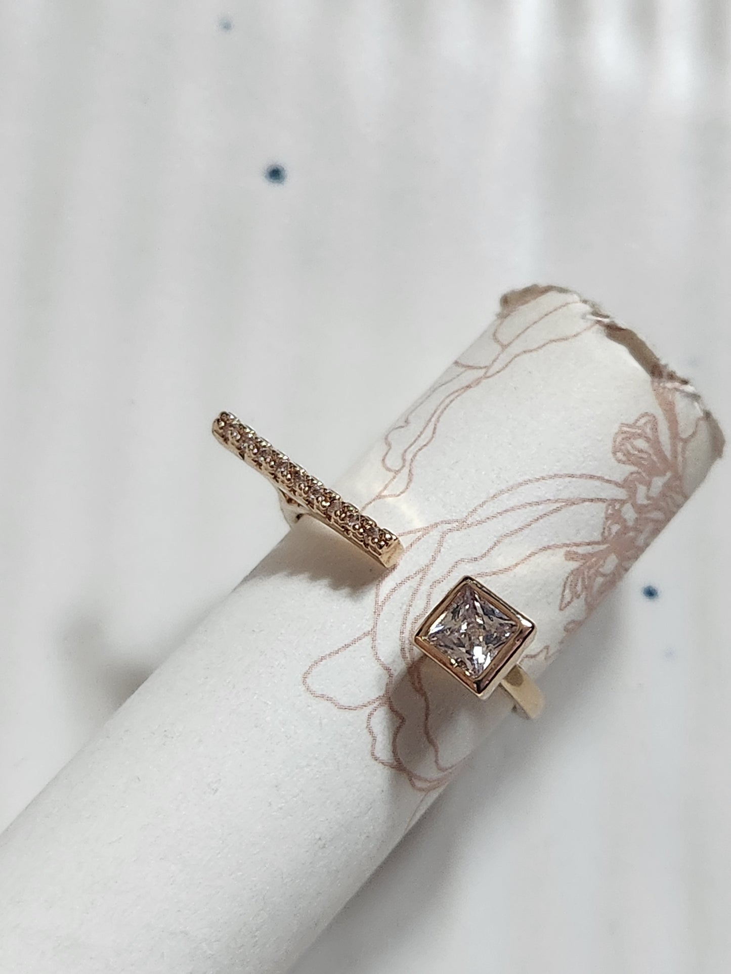 Crystal Solidarity Ring