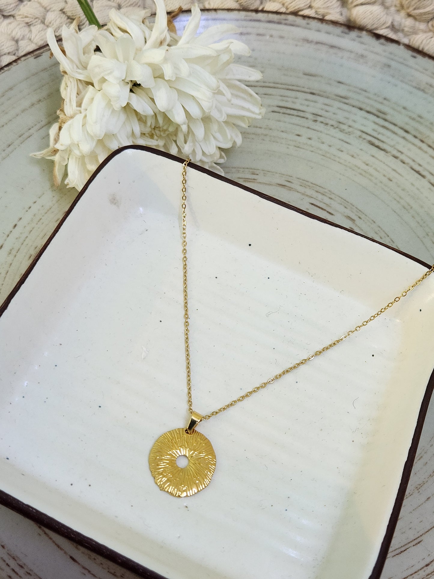 Lotus Leaf Necklace