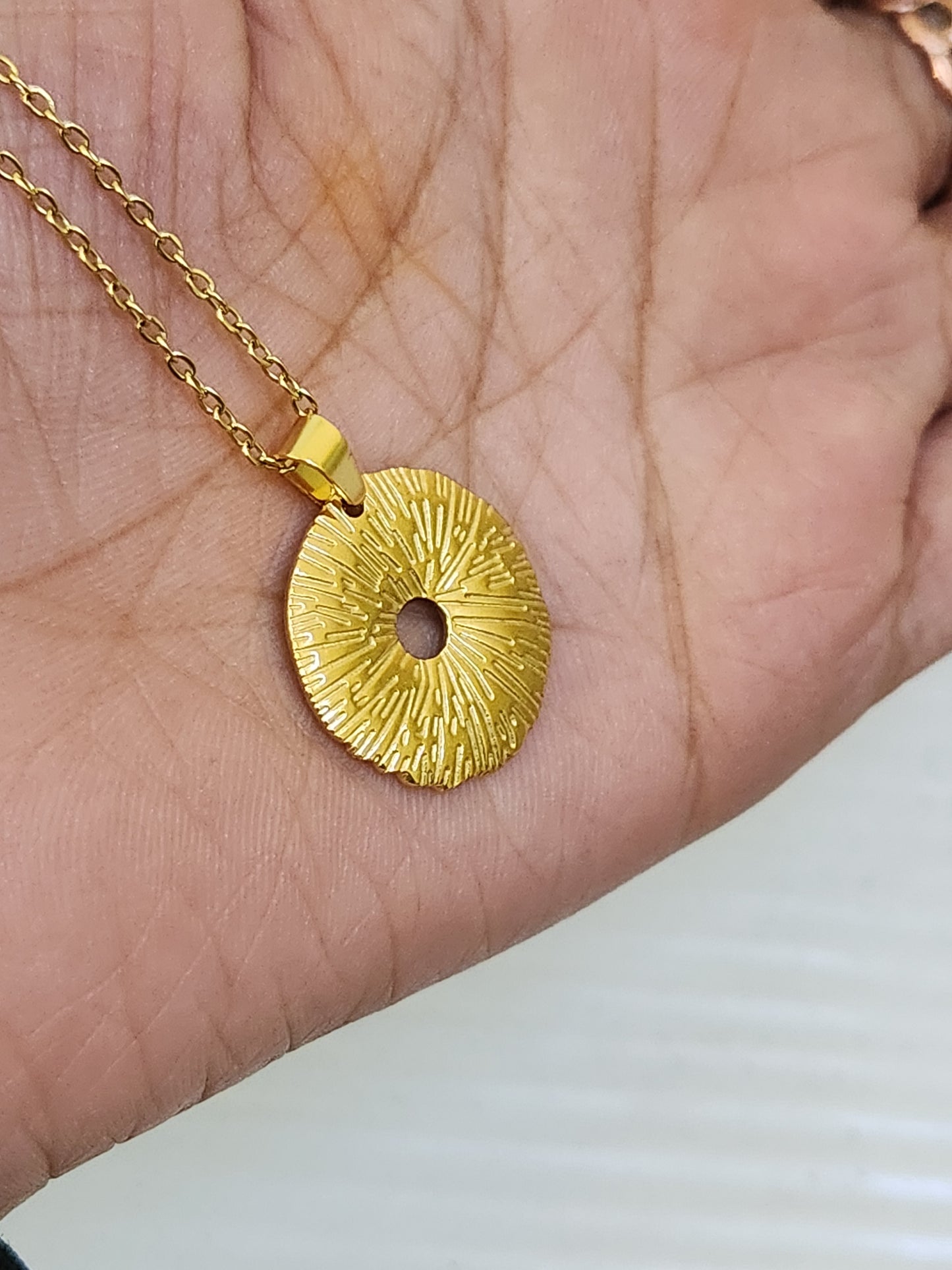 Lotus Leaf Necklace