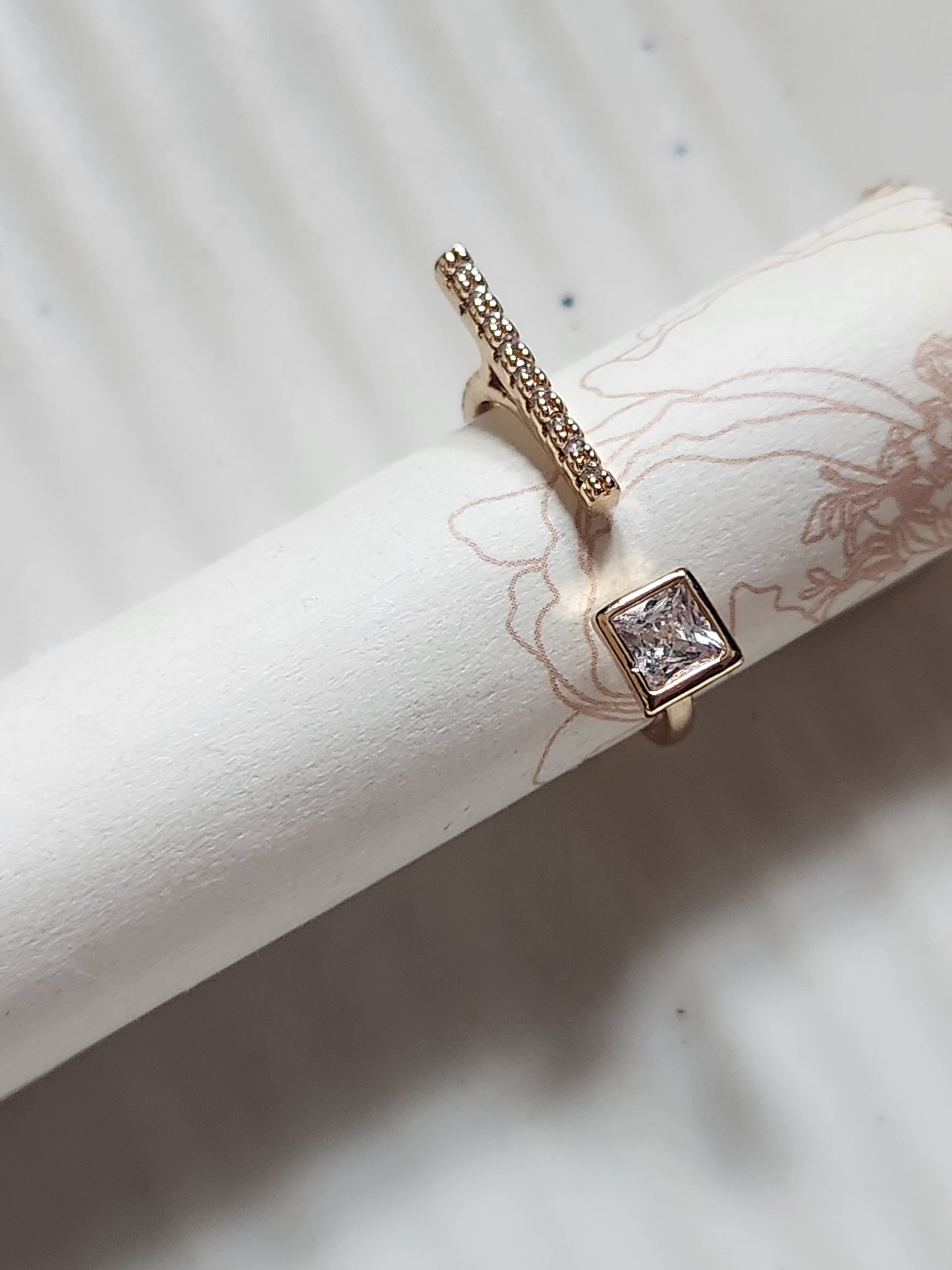 Crystal Solidarity Ring