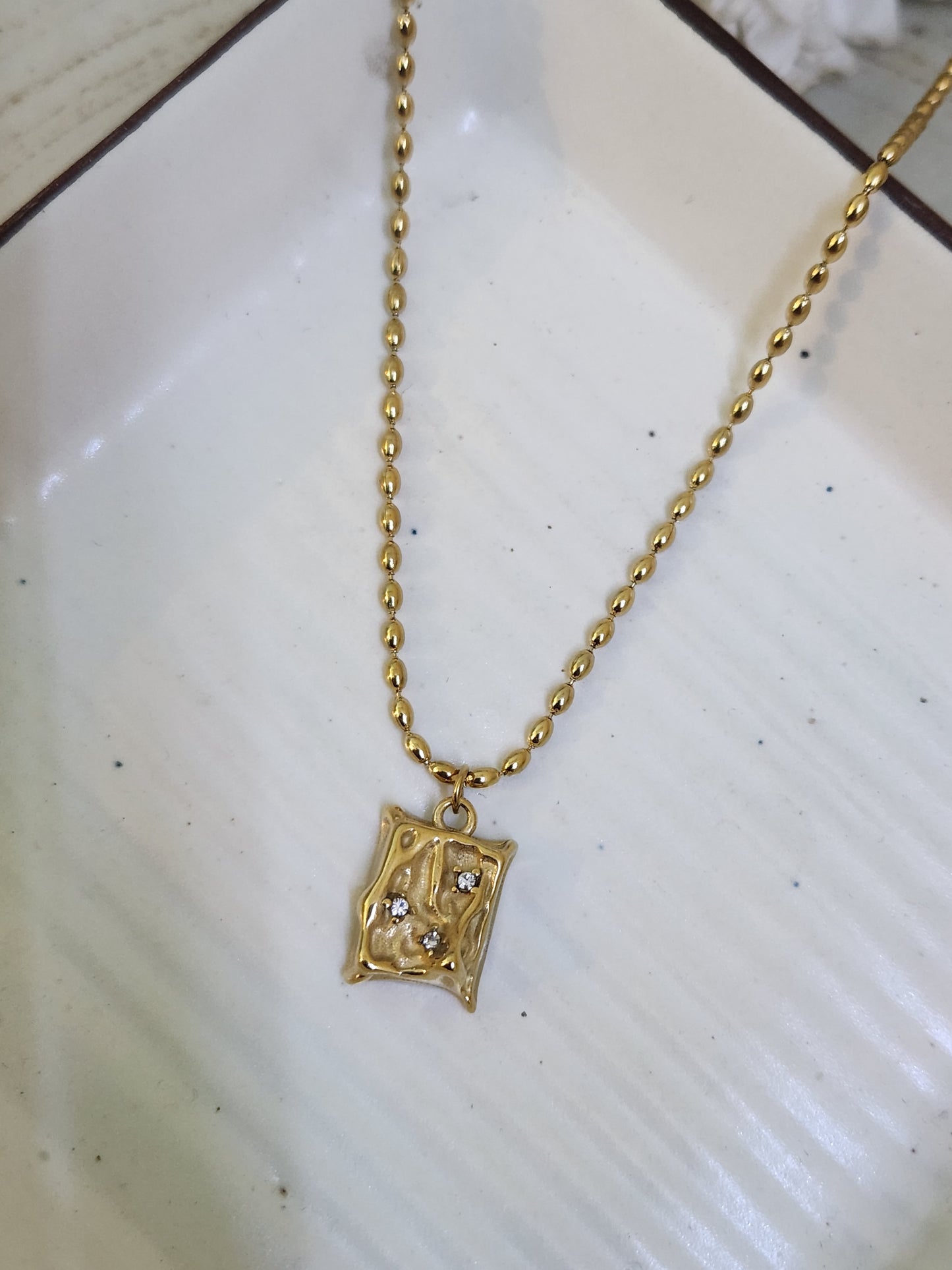 Mystic Zircon Faded Necklace