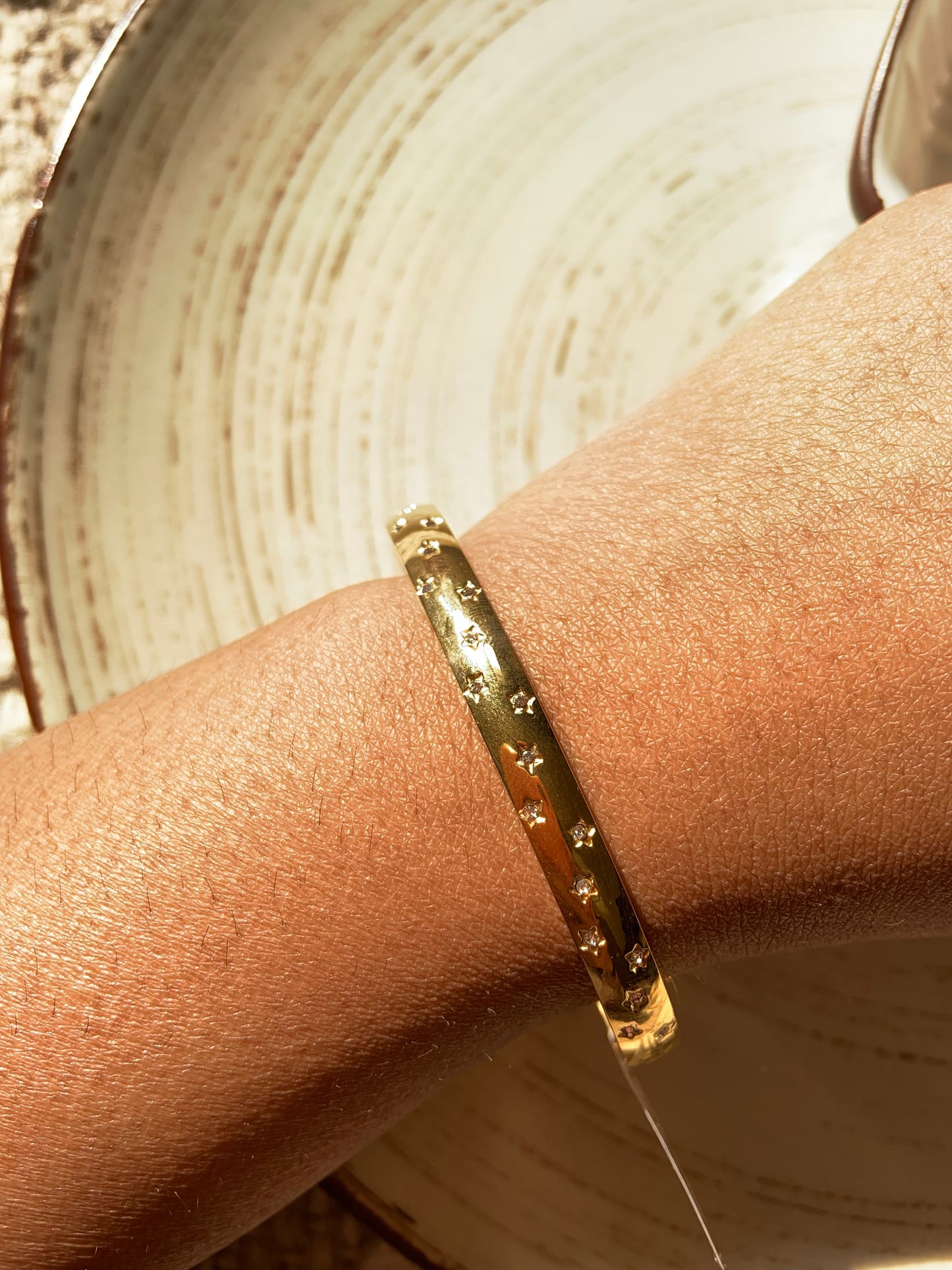 Cellertiral Bangle With Zircon