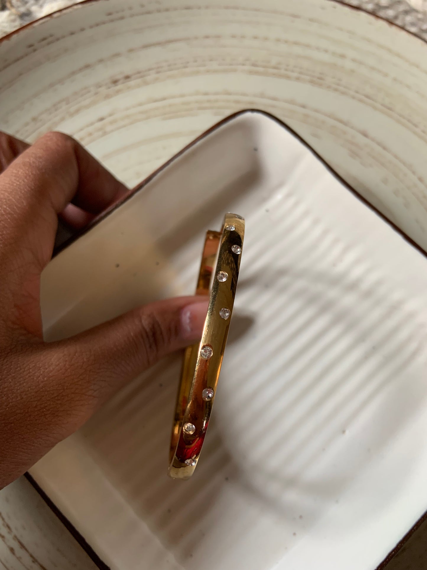 Luminary Bangle With Zircon