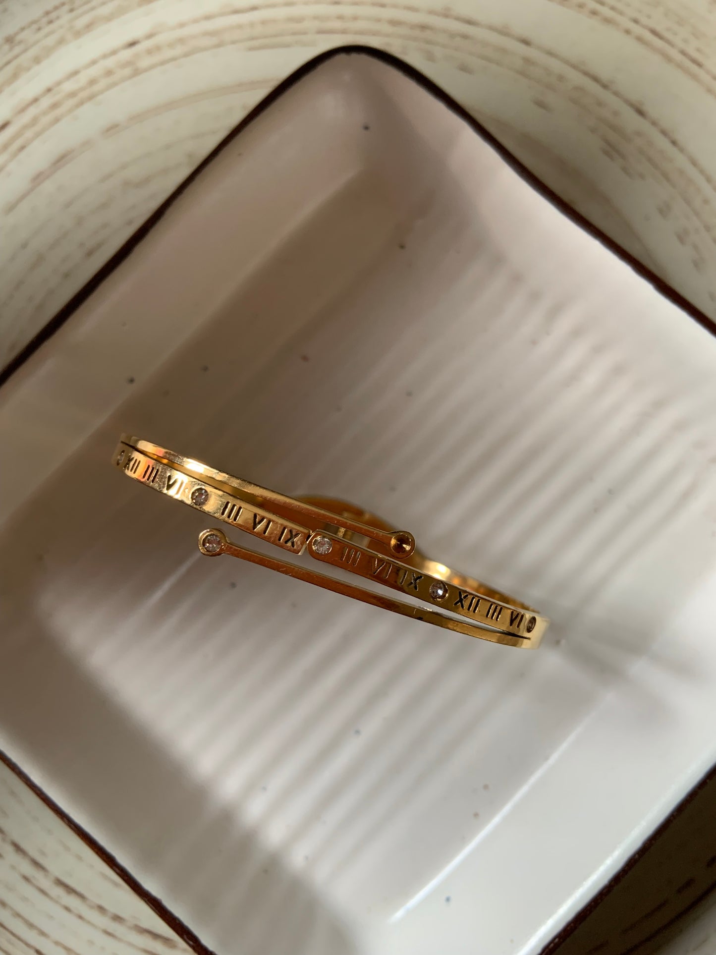 Roman Zircon Cuff
