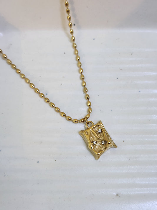 Mystic Zircon Faded Necklace