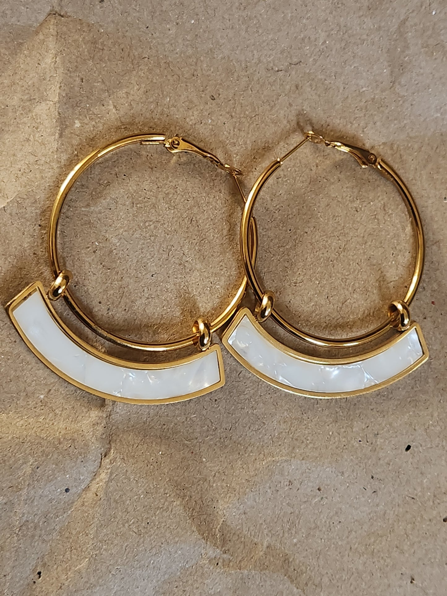 Pear Statement Hoops