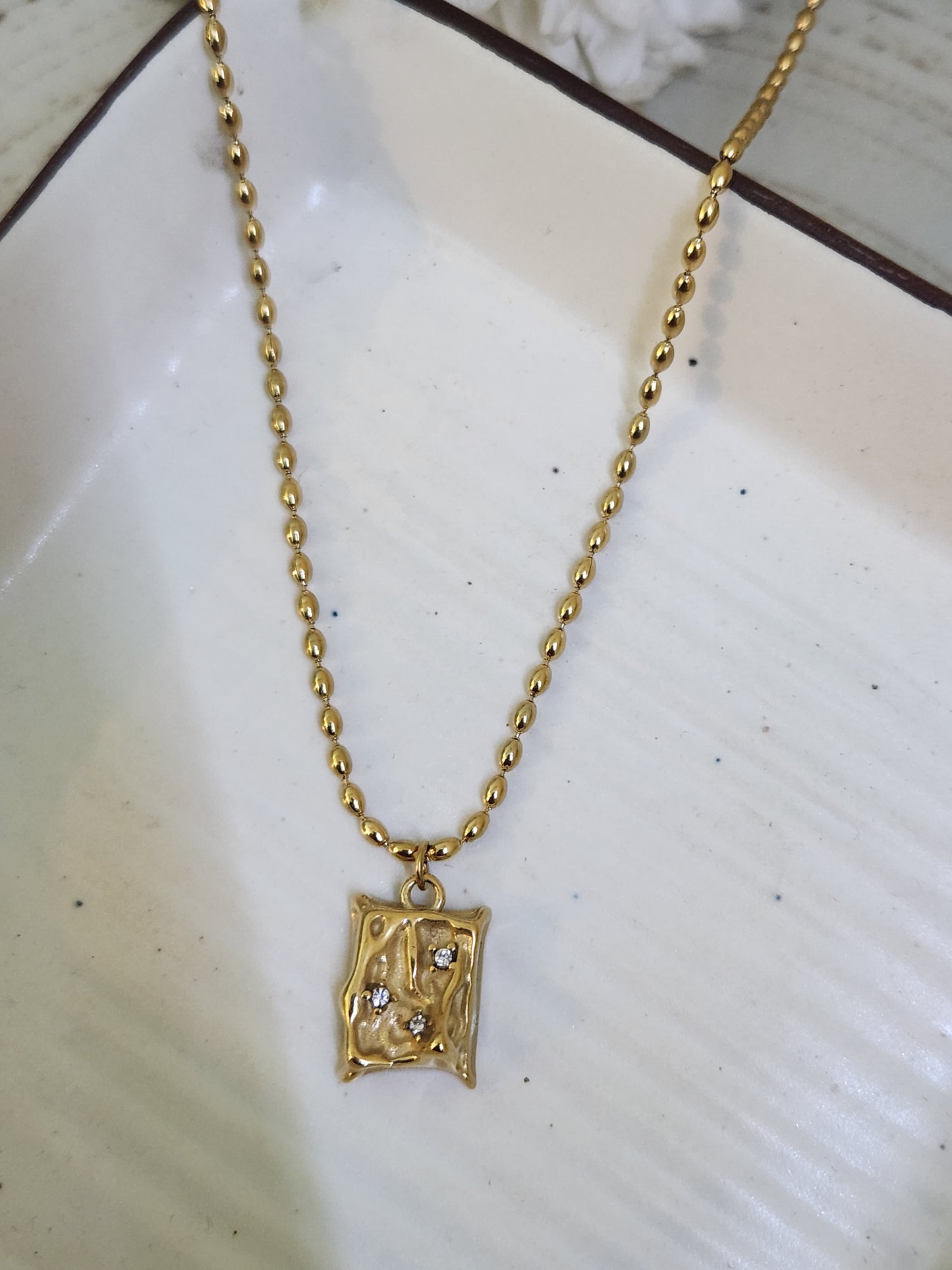 Mystic Zircon Faded Necklace