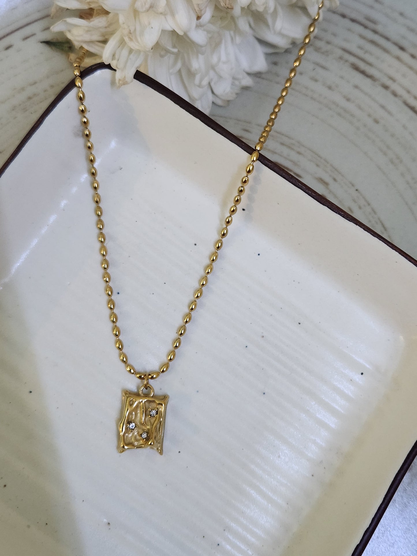 Mystic Zircon Faded Necklace