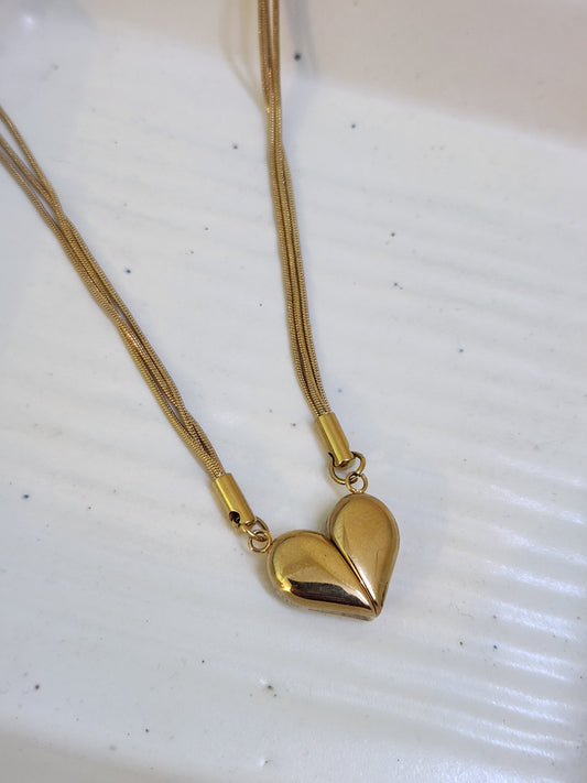Magnetic Heart Necklace