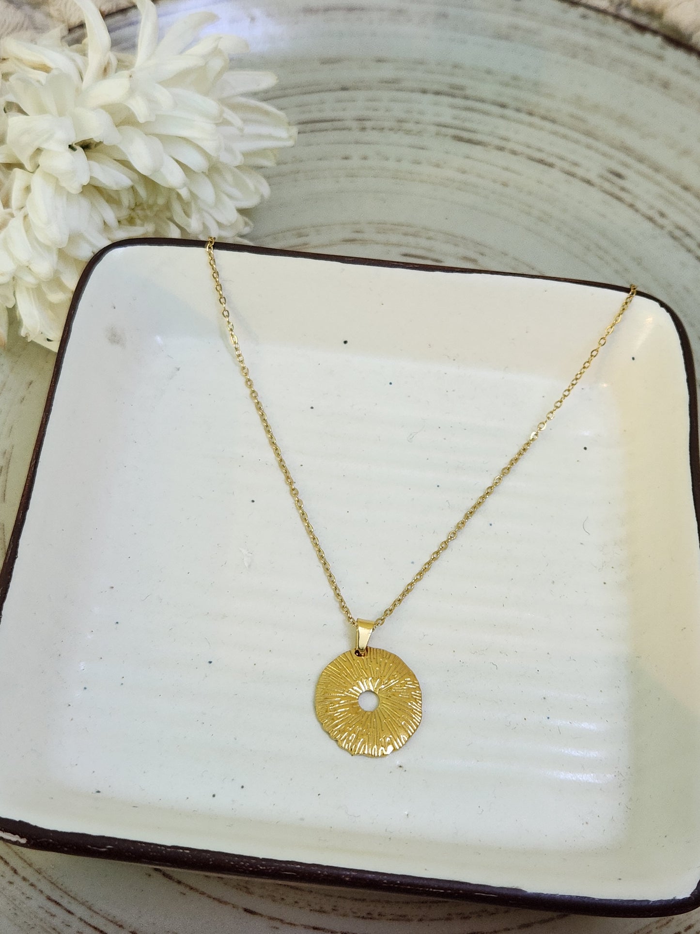 Lotus Leaf Necklace